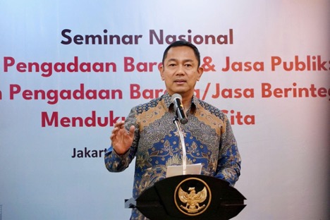 http://lkpp.go.id./Seminar Nasional Pengadaan Kepala LKPP Tegaskan  Pengadaan Berintegritas untuk Wujudkan Asta Cita